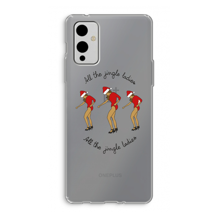 Jingle Ladies: OnePlus 9 Transparant Hoesje