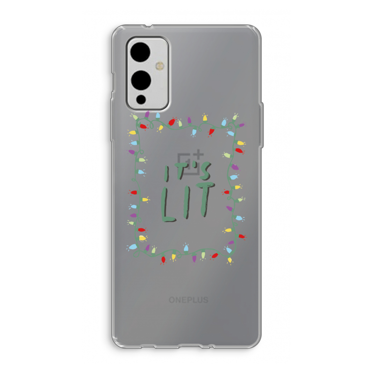 It's Lit: OnePlus 9 Transparant Hoesje