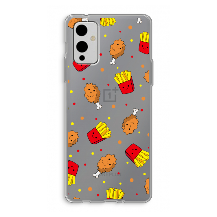 Chicken 'n Fries: OnePlus 9 Transparant Hoesje