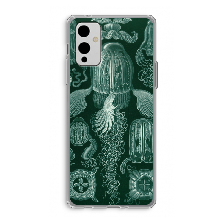 Haeckel Cubomedusae: OnePlus 9 Transparant Hoesje