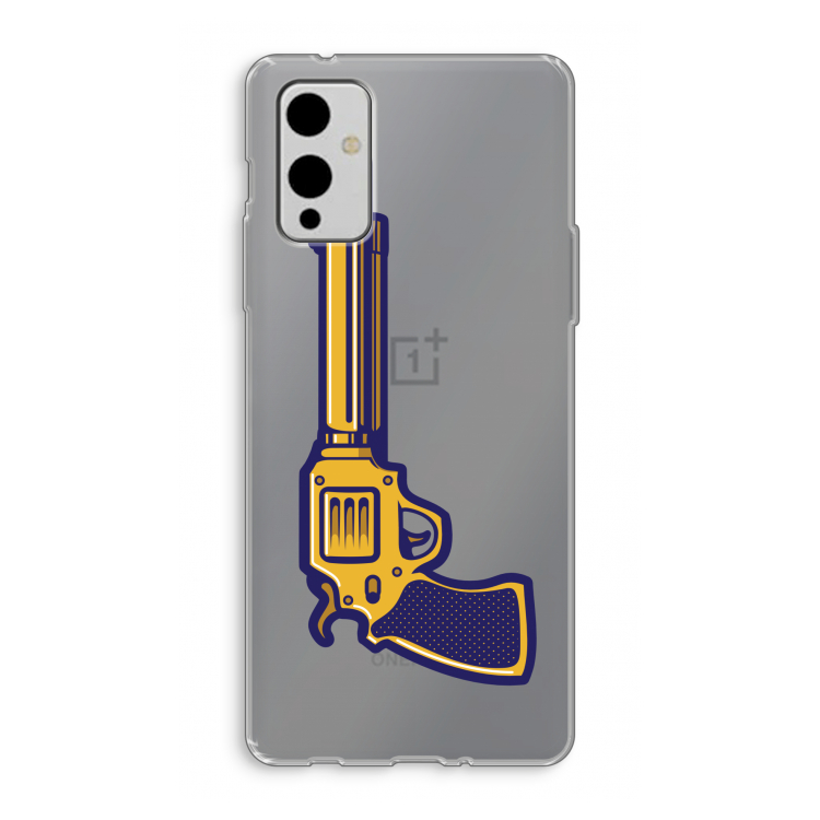 Pew Pew Pew: OnePlus 9 Transparant Hoesje