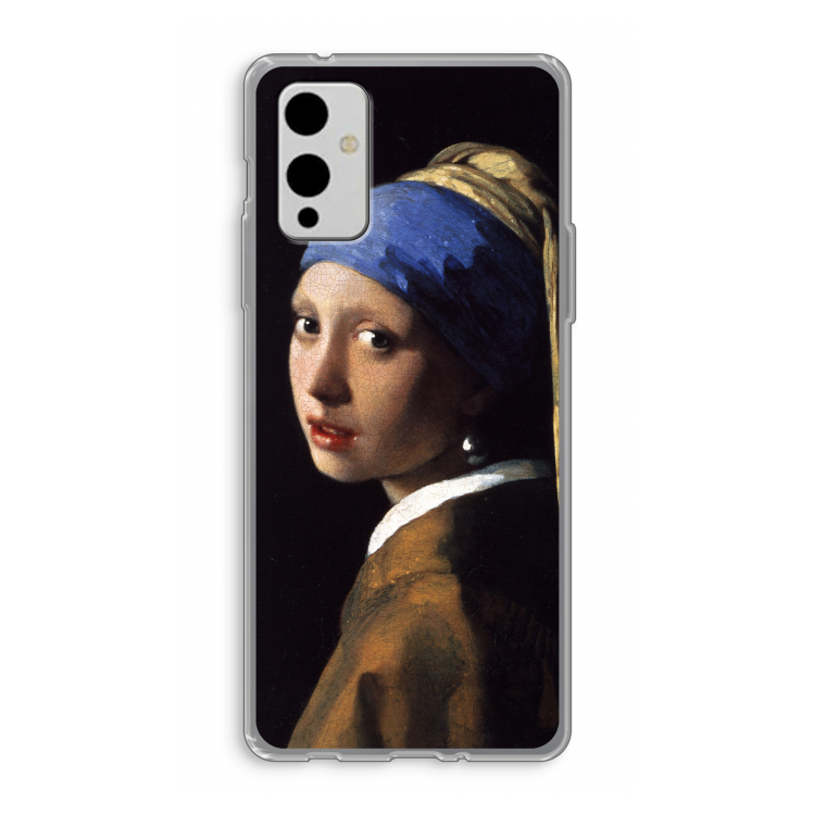 The Pearl Earring: OnePlus 9 Transparant Hoesje