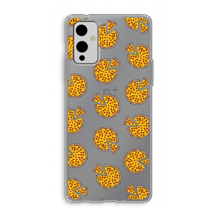 You Had Me At Pizza: OnePlus 9 Transparant Hoesje