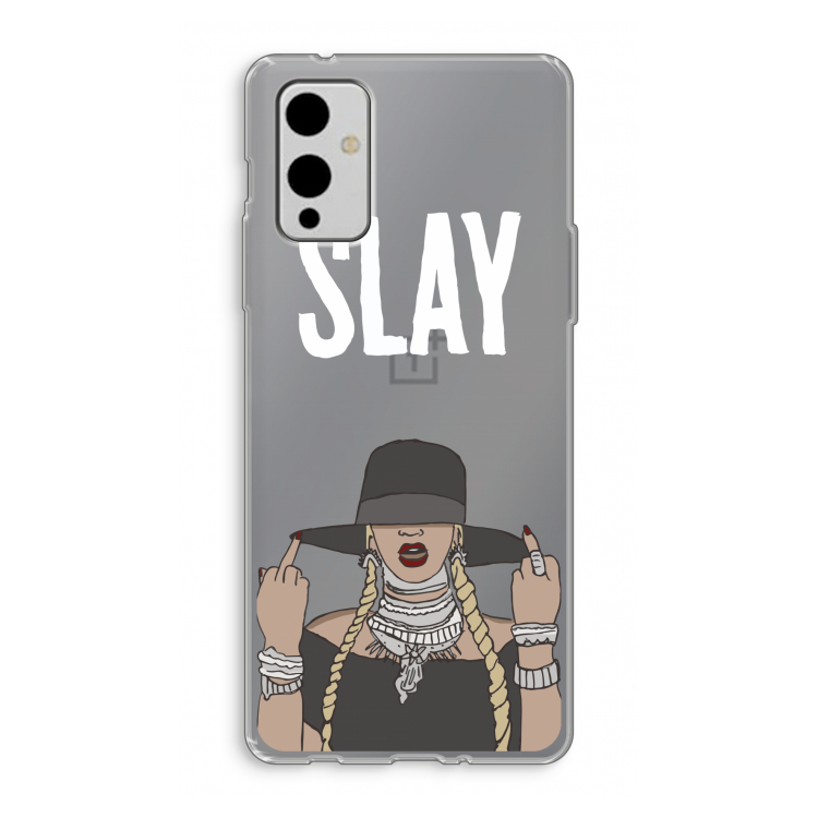 Slay All Day: OnePlus 9 Transparant Hoesje