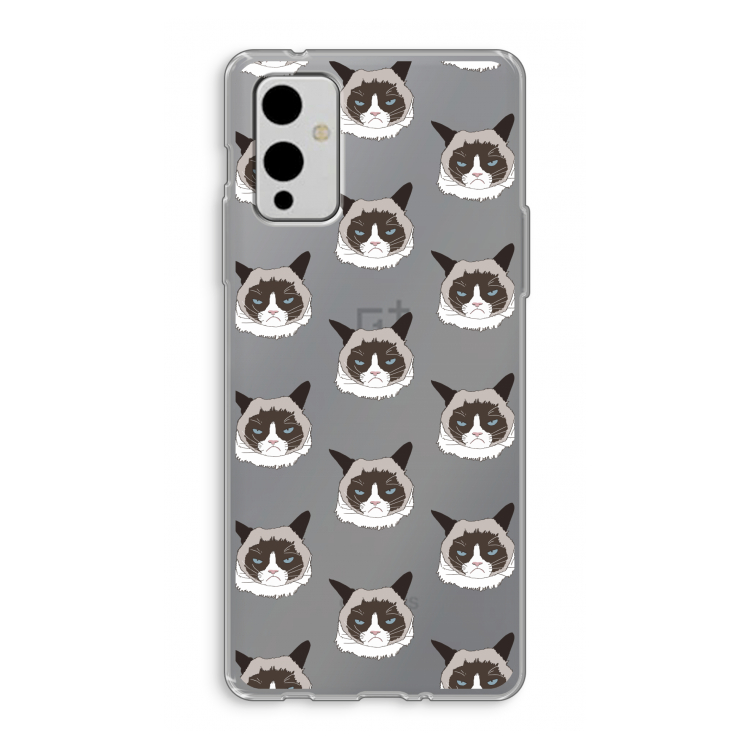 It's a Purrr Case: OnePlus 9 Transparant Hoesje
