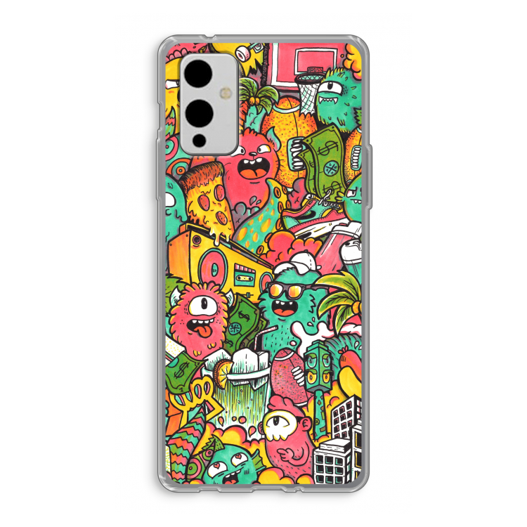 Vexx City: OnePlus 9 Transparant Hoesje