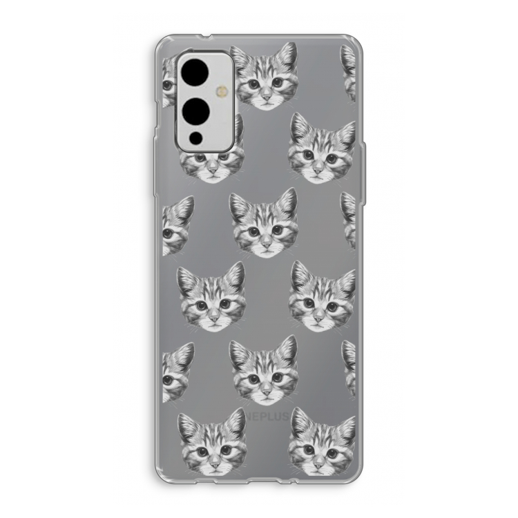 Kitten: OnePlus 9 Transparant Hoesje