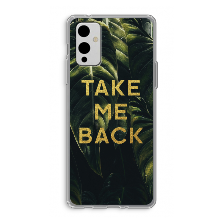 Take me back: OnePlus 9 Transparant Hoesje