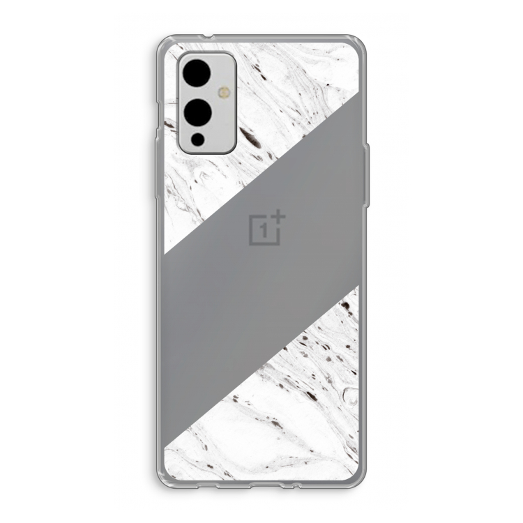 Biggest stripe: OnePlus 9 Transparant Hoesje