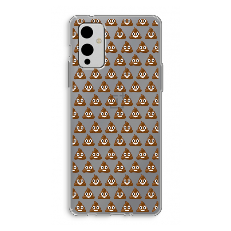 Poop emoji: OnePlus 9 Transparant Hoesje