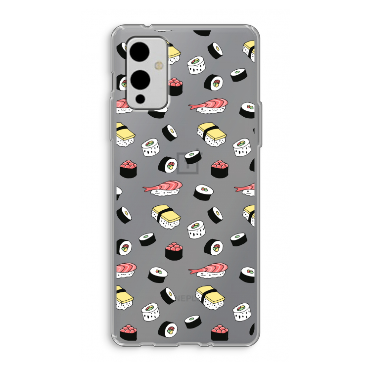 Sushi time: OnePlus 9 Transparant Hoesje