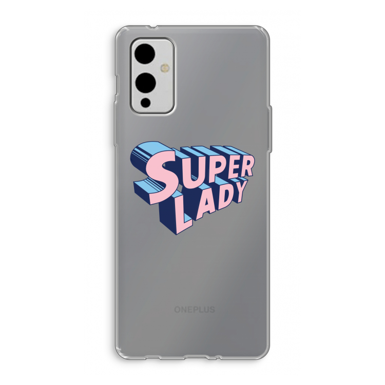 Superlady: OnePlus 9 Transparant Hoesje