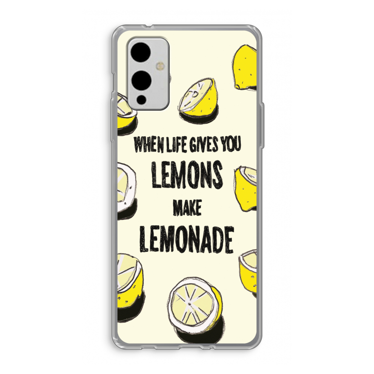 Lemonade: OnePlus 9 Transparant Hoesje