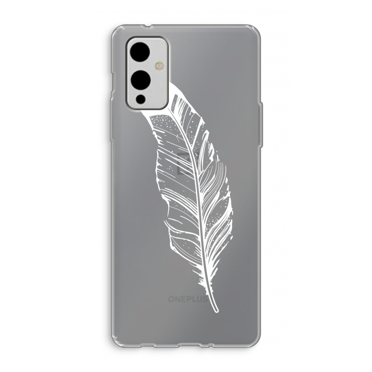 Pluim: OnePlus 9 Transparant Hoesje