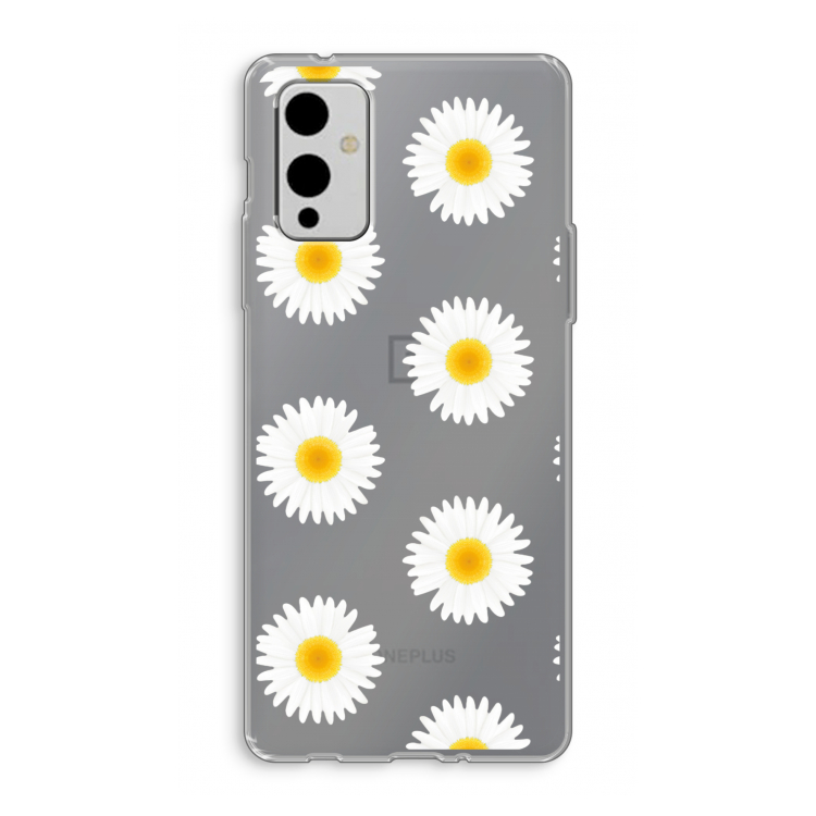 Margrietjes: OnePlus 9 Transparant Hoesje
