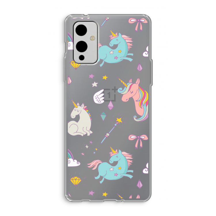 Fantasiewereld: OnePlus 9 Transparant Hoesje