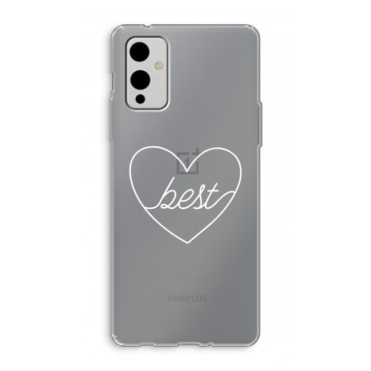 Best heart pastel: OnePlus 9 Transparant Hoesje