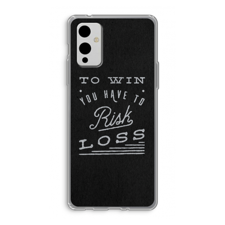 Risk loss: OnePlus 9 Transparant Hoesje