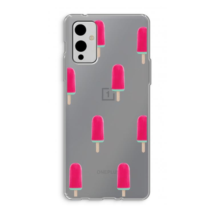 Waterijsje: OnePlus 9 Transparant Hoesje