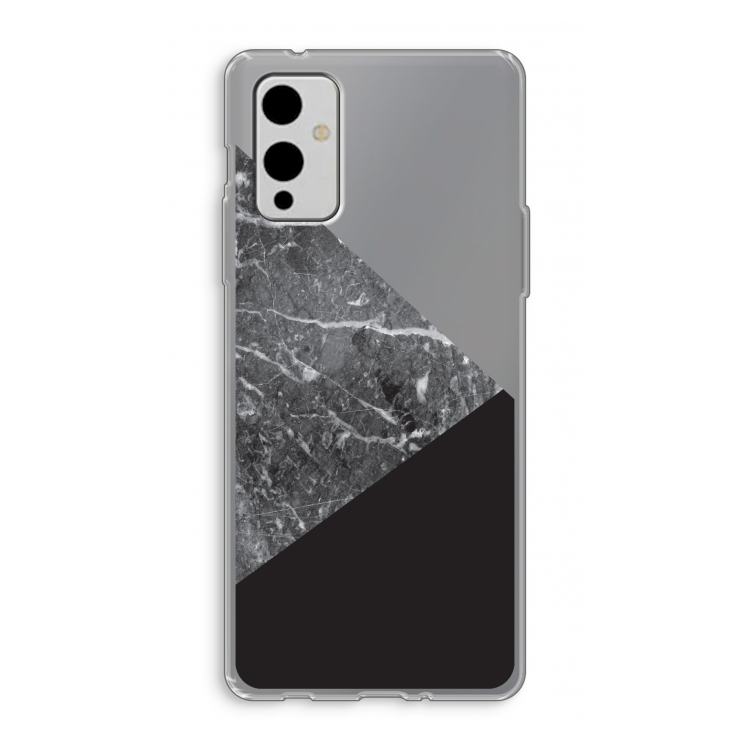 Combinatie marmer: OnePlus 9 Transparant Hoesje