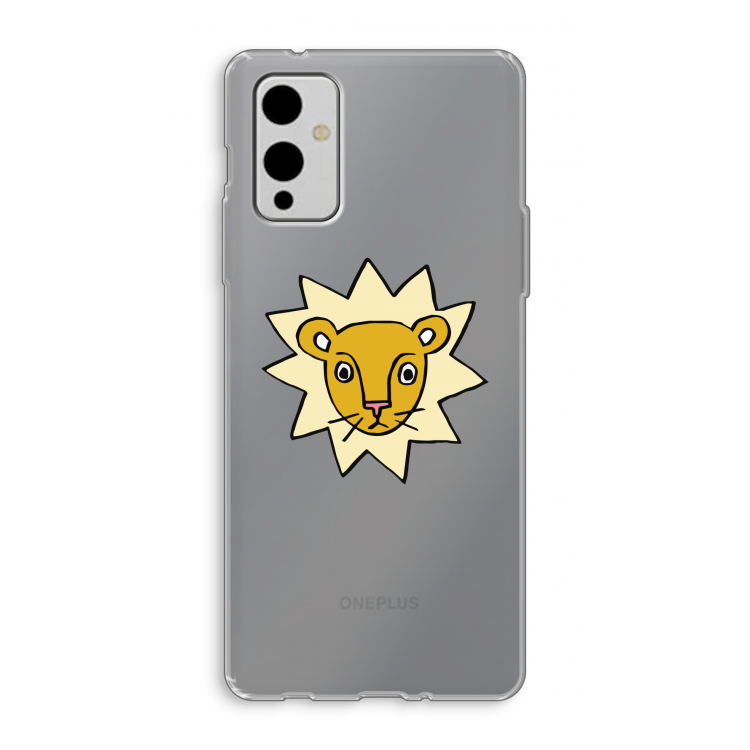 Kleine leeuw: OnePlus 9 Transparant Hoesje