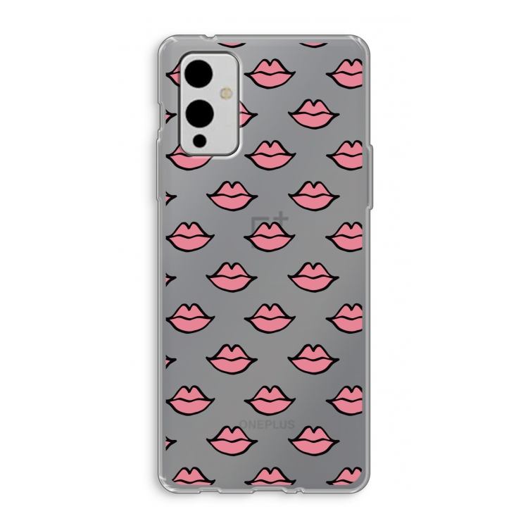 Lipjes: OnePlus 9 Transparant Hoesje