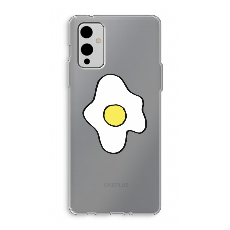 Spiegelei: OnePlus 9 Transparant Hoesje
