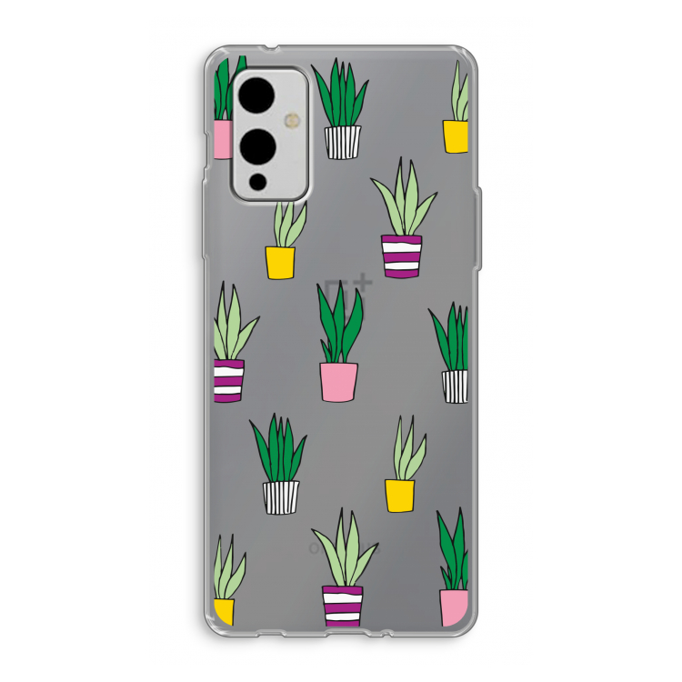 Sanseveria: OnePlus 9 Transparant Hoesje