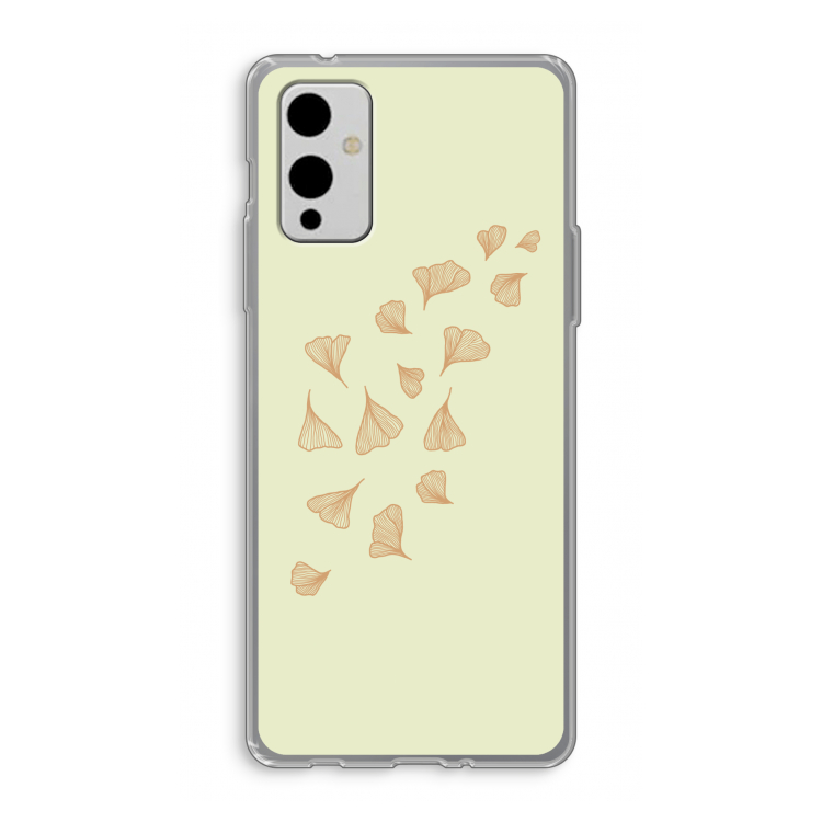 Falling Leaves: OnePlus 9 Transparant Hoesje