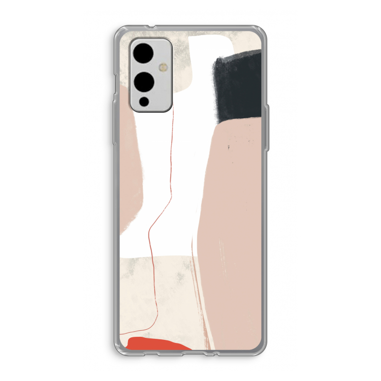 Lava: OnePlus 9 Transparant Hoesje
