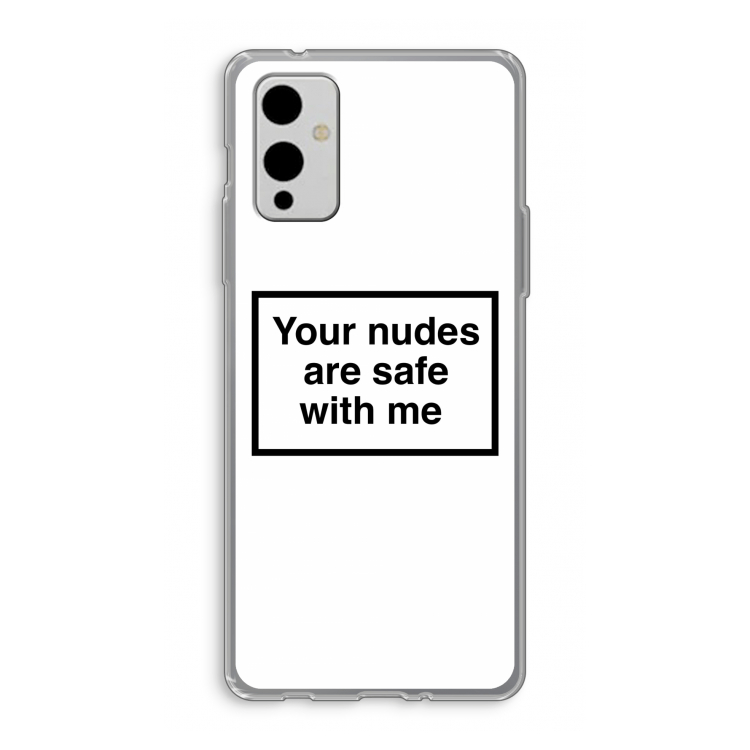 Safe with me: OnePlus 9 Transparant Hoesje