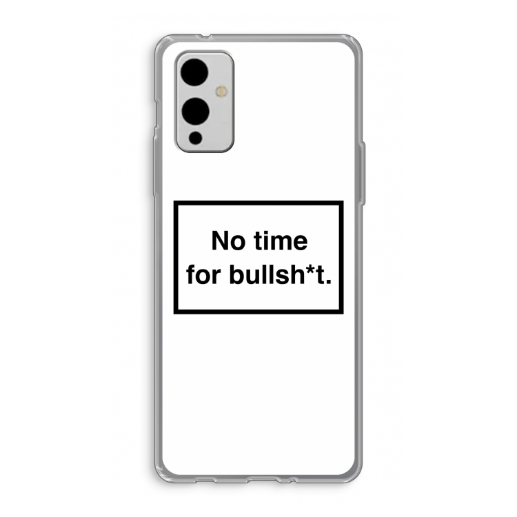 No time: OnePlus 9 Transparant Hoesje