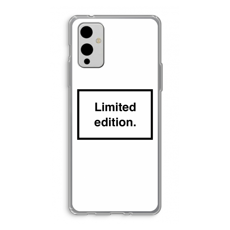 Limited edition: OnePlus 9 Transparant Hoesje