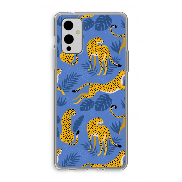 Luipaard: OnePlus 9 Transparant Hoesje