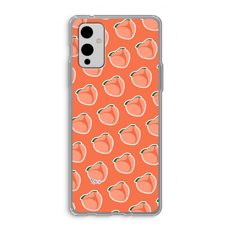 Just peachy: OnePlus 9 Transparant Hoesje
