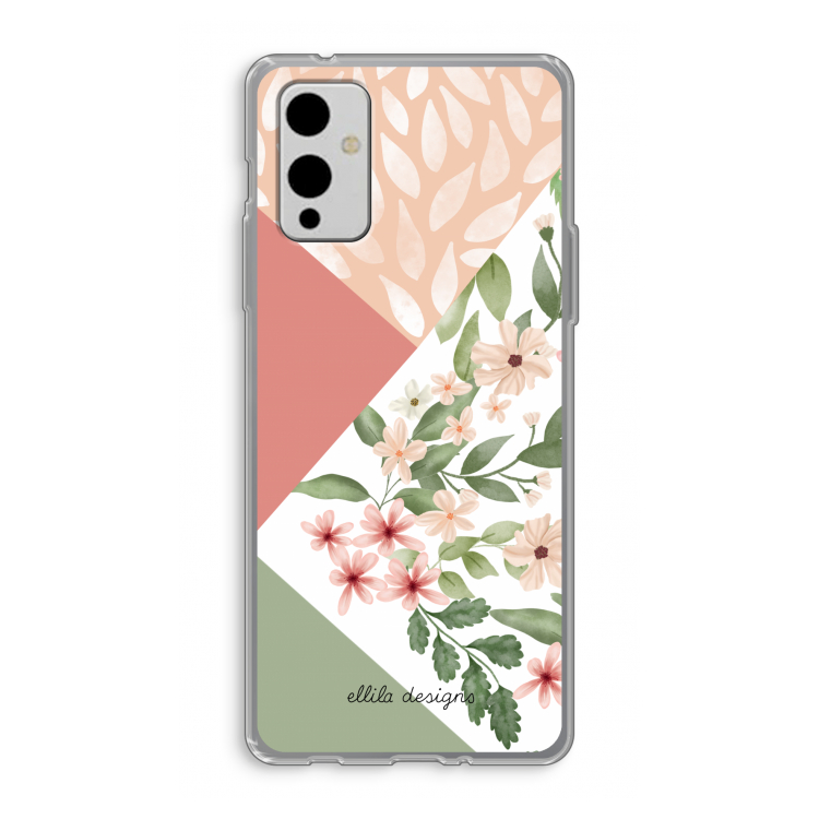 Sweet heaven geometrics: OnePlus 9 Transparant Hoesje