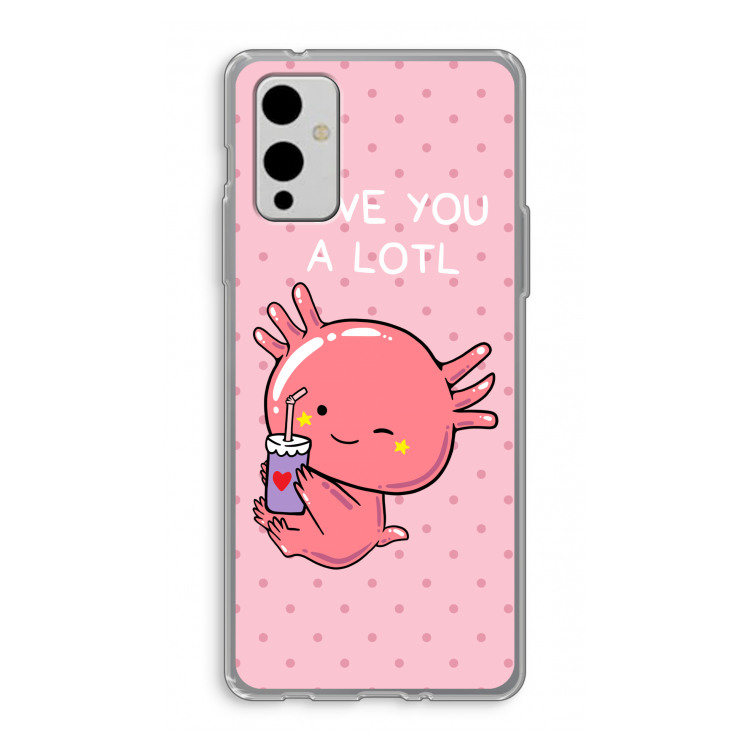 Love You A Lotl: OnePlus 9 Transparant Hoesje