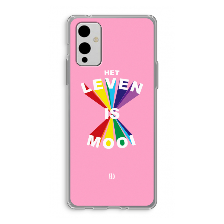 Het Leven Is Mooi: OnePlus 9 Transparant Hoesje