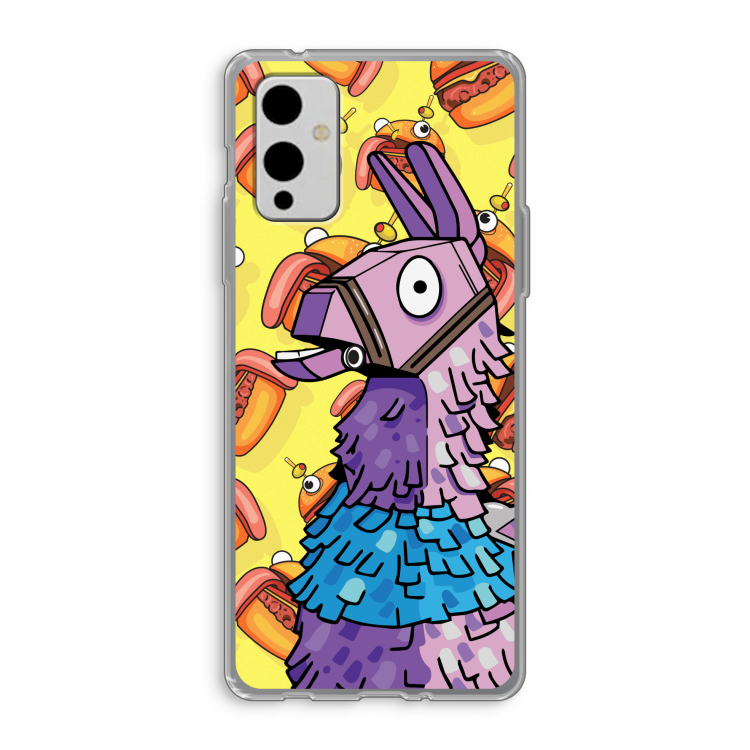 Loot Burger: OnePlus 9 Transparant Hoesje