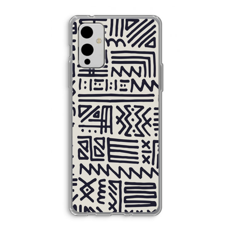 Marrakech print: OnePlus 9 Transparant Hoesje