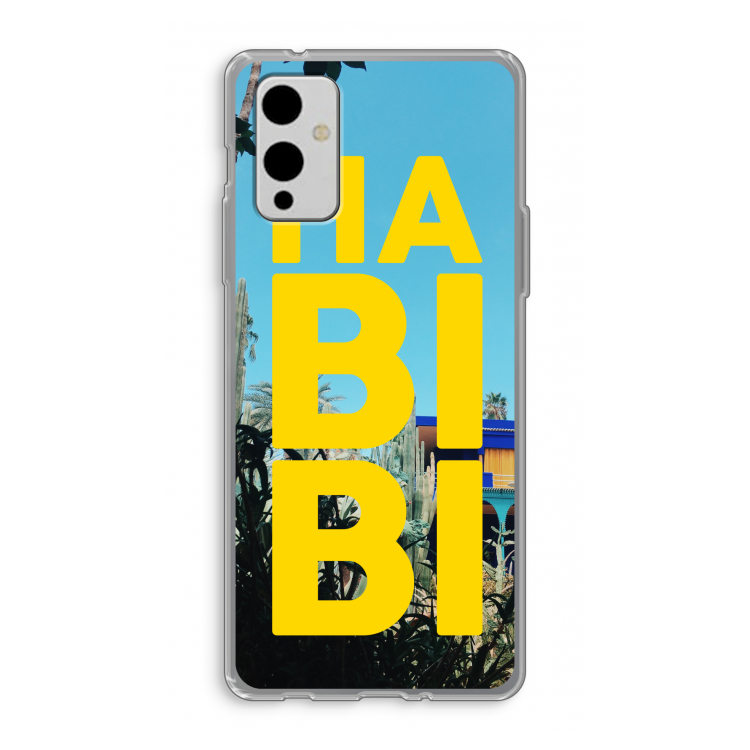 Habibi Majorelle : OnePlus 9 Transparant Hoesje