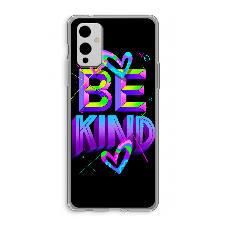 Be Kind: OnePlus 9 Transparant Hoesje