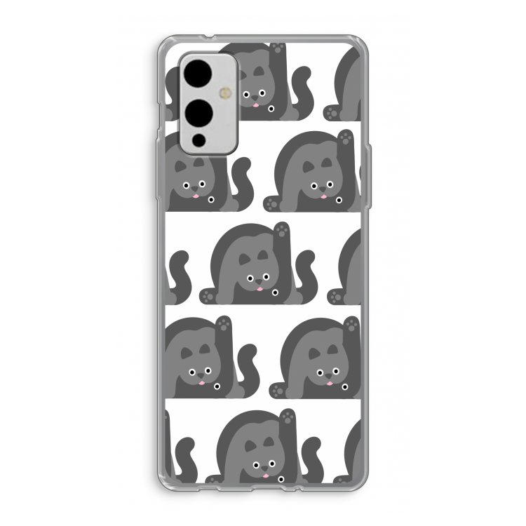 Cats: OnePlus 9 Transparant Hoesje