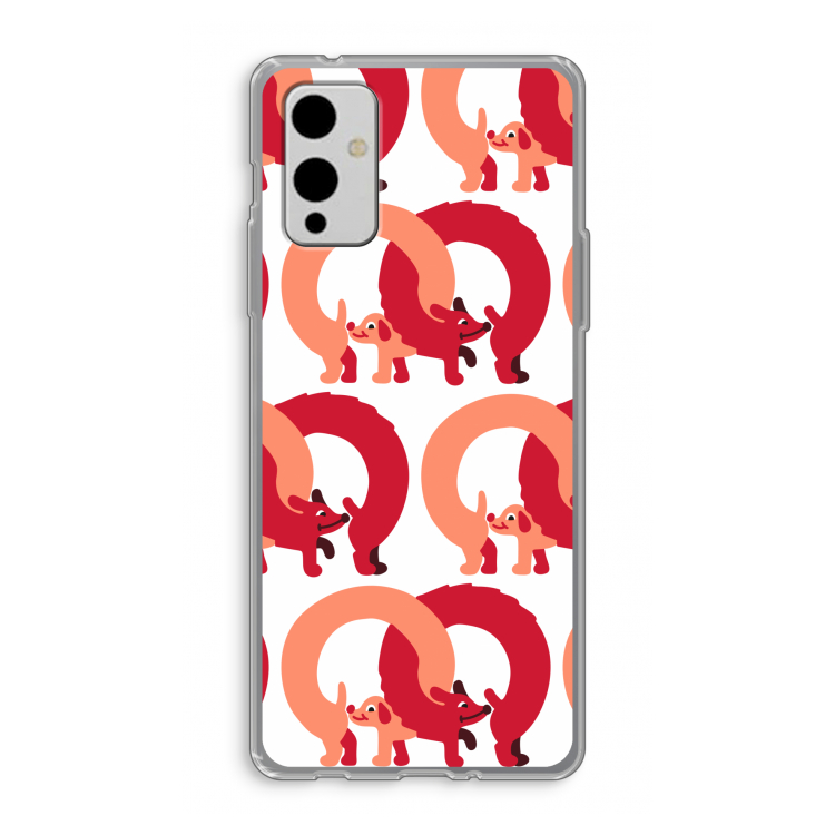 Dogs: OnePlus 9 Transparant Hoesje
