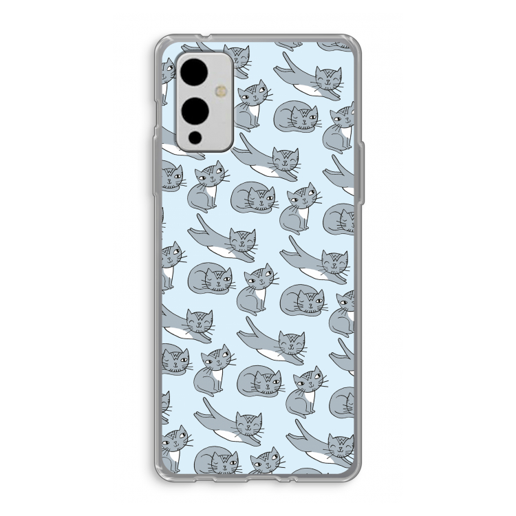 Poezen: OnePlus 9 Transparant Hoesje