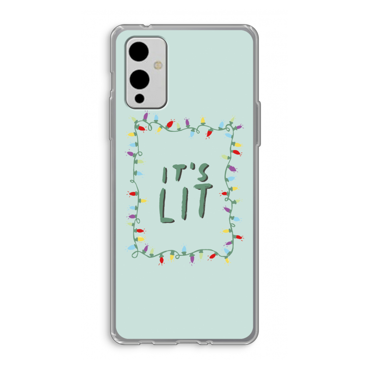 It's Lit: OnePlus 9 Transparant Hoesje