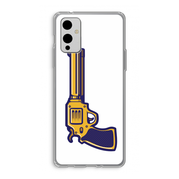 Pew Pew Pew: OnePlus 9 Transparant Hoesje