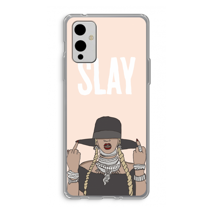 Slay All Day: OnePlus 9 Transparant Hoesje