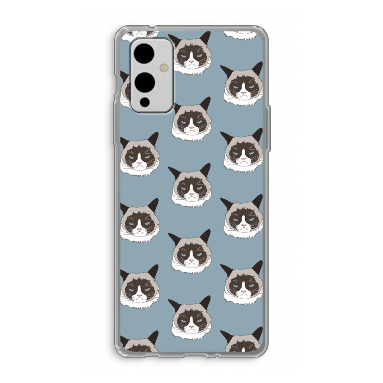 It's a Purrr Case: OnePlus 9 Transparant Hoesje