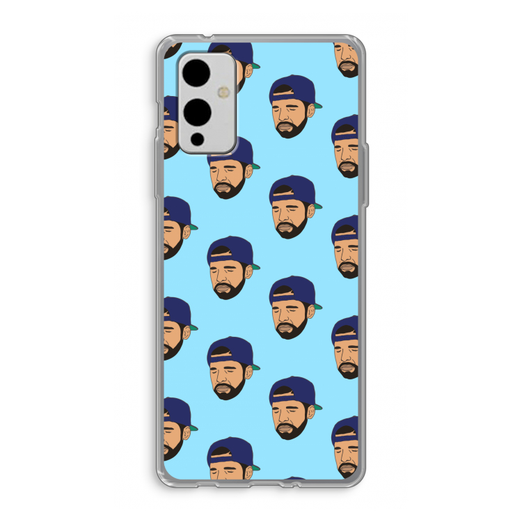 Drake Away: OnePlus 9 Transparant Hoesje